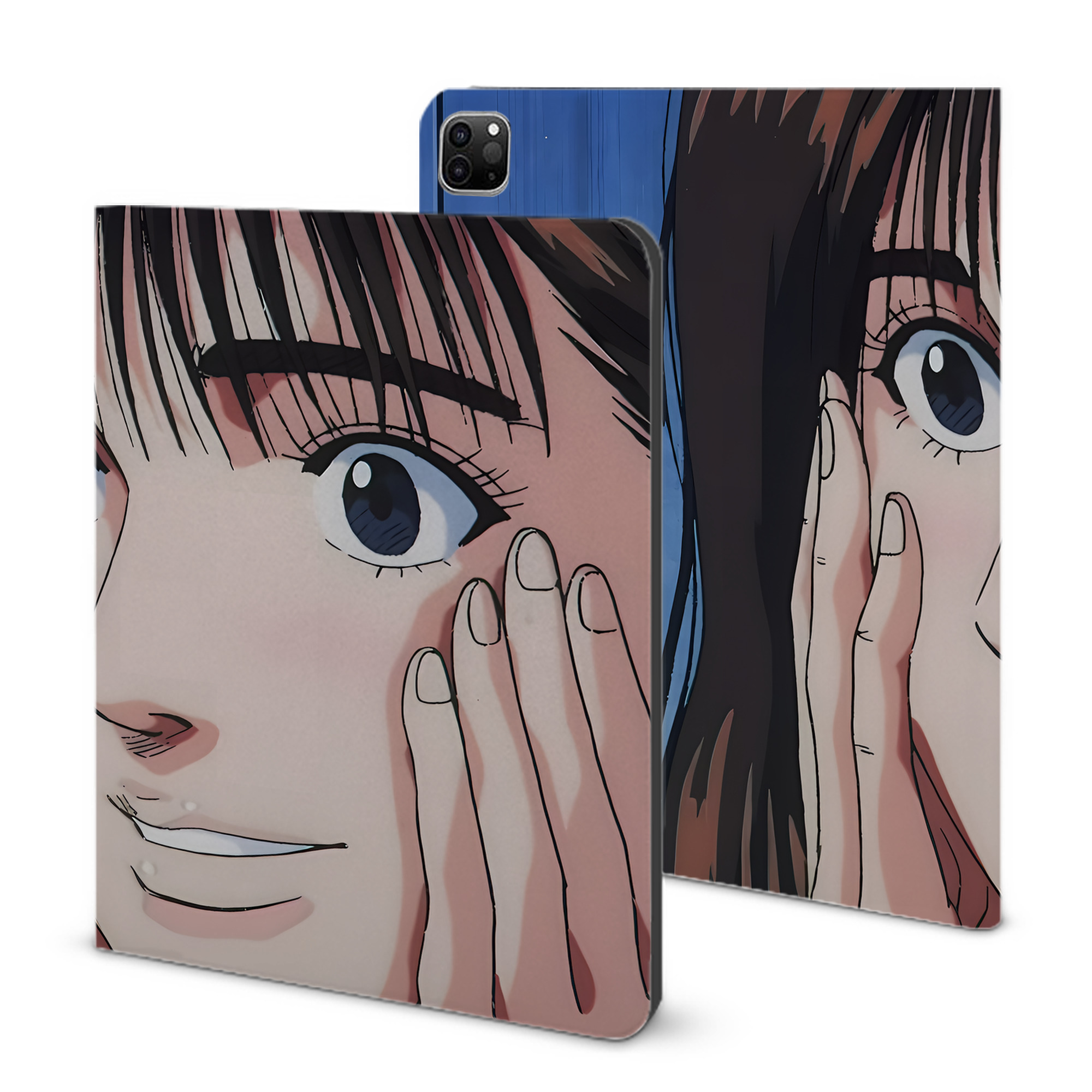 （画像用） SLAM DUNK／スラムダンク IPad ケース ブック型 PUレザー TPU 耐衝撃 軽量 薄型 ペン収納なし 全面保護 IPad 各モデル対応